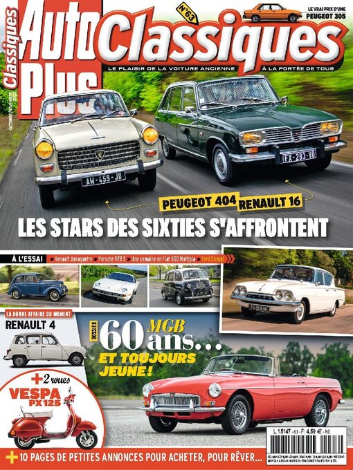 Title details for Auto Plus Classique by Editions Mondadori Axel Springer (EMAS) - Available